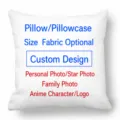 Fodera per cuscino quadrata in lino bianco vuota per design di stampa fotografica personalizzata. - Fodera per Cuscino in Lino Bianco Monofacciale / 35x35cm / Stile 0