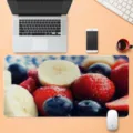 Grande tappetino da scrivania gaming con frutta colorata, tappetino mouse antiscivolo in gomma. - SBD202502028-19