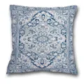 Vintage persischer geometrischer Kissenbezug blau weiss Sofa Bett Deko Kissenhuelle - Muster 4