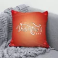 Housse de coussin rouge cœur Saint-Valentin, taie d'oreiller canapé salon, déco - BZ202301202-9