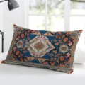 Fodera per cuscino geometrica boho, elegante federa rettangolare per divano e letto. - Federa Cuscino Pelle di Pesca Monolaterale Senza Imbottitura / BZ202401207-1