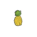Cute pineapple enamel pin cartoon fruit brooch badge for backpack clothing decoration accessory - Pineapple Style (CZ0999)