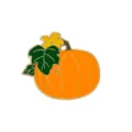 Cute autumn pumpkin enamel pin metal brooch badge for backpack clothes jacket clothing decor - Cartoon Pumpkin Style (CZ2674)