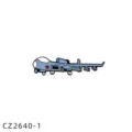 Military drone fighter jet enamel pin badge military fan tactical backpack decoration - Drone Fighter (CZ2640-1)