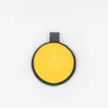 3D smiley face leather keychain and cute bag charm for women and car keys decoration. - Smile Face Style / Bright yellow