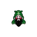 Leuke Drie Koninkrijken Guan Yu cartoon geëmailleerde speld metaal badge mode kleding accessoire - Guan Yu Stijl / Guan Yu (CZ2601-4)