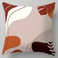 Housse de coussin décorative géométrique botanique abstraite pour canapé lit salon. - BZ20221003-13
