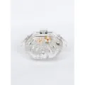 Elegant Crystal Rhinestone Evening Bag Luxury Acrylic Box Clutch Sparkle Wedding Handbag - Silver Style 8