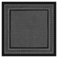 Classic black and white paisley bandana, versatile square scarf for hip-hop, headband. - Black Polka Dot