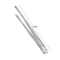 Pinza per alimenti in acciaio inossidabile 304 lunga pinza per barbecue cucina 29cm - Materiale 201 / 12 pollici - 29 cm