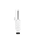 Durable stainless steel multi-functional flat grater and ginger cheese lemon shredder tool. - Small Square Coarse Graters