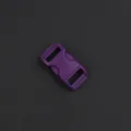 Fibbia a scatto in plastica viola per zaino e fettuccia, accessorio clip resistente. - Viola