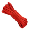 Cuerda Paracord Roja de 7 Hebras Cuerda Utilitaria Militar para Senderismo DIY Pulseras - Rojo