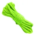 Paquete de paracord verde brillante, cuerda de camping al aire libre de 7 hilos y accesorio manual. - Verde Fluorescente