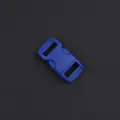 Fibbia a sgancio rapido in plastica blu per zaino cinghia fettuccia 1cm accessorio - Blu