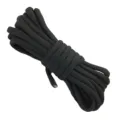 Cuerda paracaídas negra de 7 hilos, cuerda de supervivencia exterior duradera, manualidades - Negro