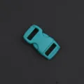 Fibbia in plastica verde da 1cm chiusura a scatto clip per zaino fettuccia accessorio - Verde scuro