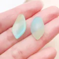 Gradient Glass Lotus Leaf Beads DIY Jewelry Accessories Pendant Craft Materials. - Lotus Petal (21976)