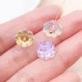 Gradient glass lotus flower beads translucent DIY hair stick jewelry accessories variant - Lotus Seed (26747)