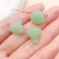 Colgante de cristal de semilla de loto verde claro accesorio de joyería pulsera. - Colgante de Cápsula de Semillas de Loto (26913)