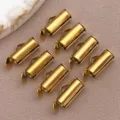 Gouden schuifbuissluitingen voor DIY sieraden, roestvrijstalen kettingcomponenten en onderdelen. - T2108 Stijl (TA300) / 1 Stuk (10x5.8x4mm) / Vacuüm Verguld
