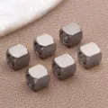 Perline distanziatrici quadrate in acciaio inossidabile colore acciaio gioielli fai da te - 4mm (Apertura 3mm) / Argento