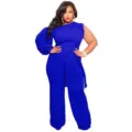 L / Top y Pantalones / Azul