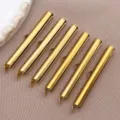 Stainless steel gold tone bead chain tube single slot clasp DIY jewelry making accessories findings. - T2114 Style (TA300)
