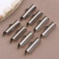 Stainless steel cord ends for jewelry making, DIY necklace bracelet beading findings accessories. - T2119 Style (TA300)