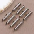 Stainless steel sliding tube bails for DIY bead jewelry making necklaces and earrings. - T2120 Style (TA300)