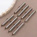 Stainless steel tube clasps for DIY jewelry necklace bracelet making, slider connector tubes, 8pcs - T2122 Style (TA300)