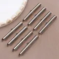 Stainless steel slider tube clasps for DIY jewelry making, bead chain connectors, 8pcs pack. - T2123 Style (TA300)