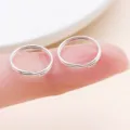 Silver metal double split rings for DIY jewelry making, necklace and bracelet connector. - 10g Approx 50 Pcs (25689) / Thick 0.7mm Diameter 12mm / Bright Silver