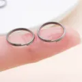 Iron double split rings for DIY jewelry, bracelets, necklaces, and key chain accessories. - 10g Approx 50 Pcs (25690) / Thick 0.7mm Diameter 12mm / Gunmetal