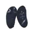 Schwarze Vorfuss Polster Einlegesohlen High Heels unsichtbare rutschfeste Fussschmerz - Schwarze Riemchensocken mit geschlossenen Zehen