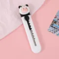 Mini cúter portátil diseño panda bonito cortador de papel de dibujos animados oficina - Panda