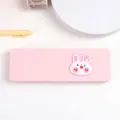 Schöne rosa Kunststoff Federtasche mit 3D Cartoon Kaninchen Design für Schüler Schreibwaren - Rosa - Hase