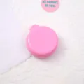 Portable folding pink compact hair brush with mirror, cute mini travel pocket hairbrush. - (OPP Bag Packed) / Rose Red