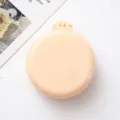 Brosse à coussin d'air pliante portable mini brosse ronde de massage en pêche pour femmes. - Beige (en vrac)
