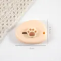 Mini schattig kattenpoot mesje draagbare doosopener pastelcrème briefpapier snijder - Beige schattige poot