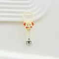 Cute puppy nail clipper portable cartoon anti-splash nail cutter student manicure tool - Big Ring Style / Yellow Dog