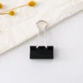 Schwarze Metall Binder Clips Büroklammern für Dokumente Papier Büro Schule Zubehör Set - 25 mm Schwarze Vielzweckklemme / Schwarz
