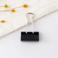 Schwarze Metall-Binderklammern für Büro und Schule, langlebige Papierklemmen für Dokumente. - 32 mm Schwarze Vielzweckklemme / Schwarz