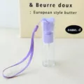 Portable 10ml candy color spray bottle with purple lanyard and clear body for daily use - Cord Bracelet Style / 10ML / Transparent Purple