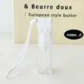 Portable 10ml clear plastic spray bottle with white lanyard for travel cosmetic and toner. - Cord Bracelet Style / 10ML / Clear