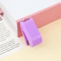 Lila Mini Tacker tragbar suess Schreibtisch Buerobedarf Hefter kleiner Briefpapier - Kuppel-Stil / Ohne Schlüsselanhänger / Lila