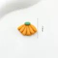 Süßer Cartoon Banane Harz Anhänger für DIY Handyhülle und Haarklammer Bastelmaterial 1.5cm - 5 Bananen