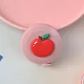 Mini Cartoon Maßband, rosa Apfel Stil tragbares weiches Lineal für Körpermaße, süße Variante. - Apfel