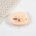 Leuke mini utility mes doosnijder, draagbare perzik crème konijn aardbei doos opener gereedschap. - Beige aardbeikonijn
