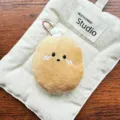 Cute cartoon food plush doll pendant, soft stuffed keychain backpack hanging ornament. - Potato Pendant / Potato Color